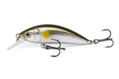 Jiggy Fool's Gold Minnow - 50mm Sinking Minnow Lure with Balanced Profile for Bass and Pike