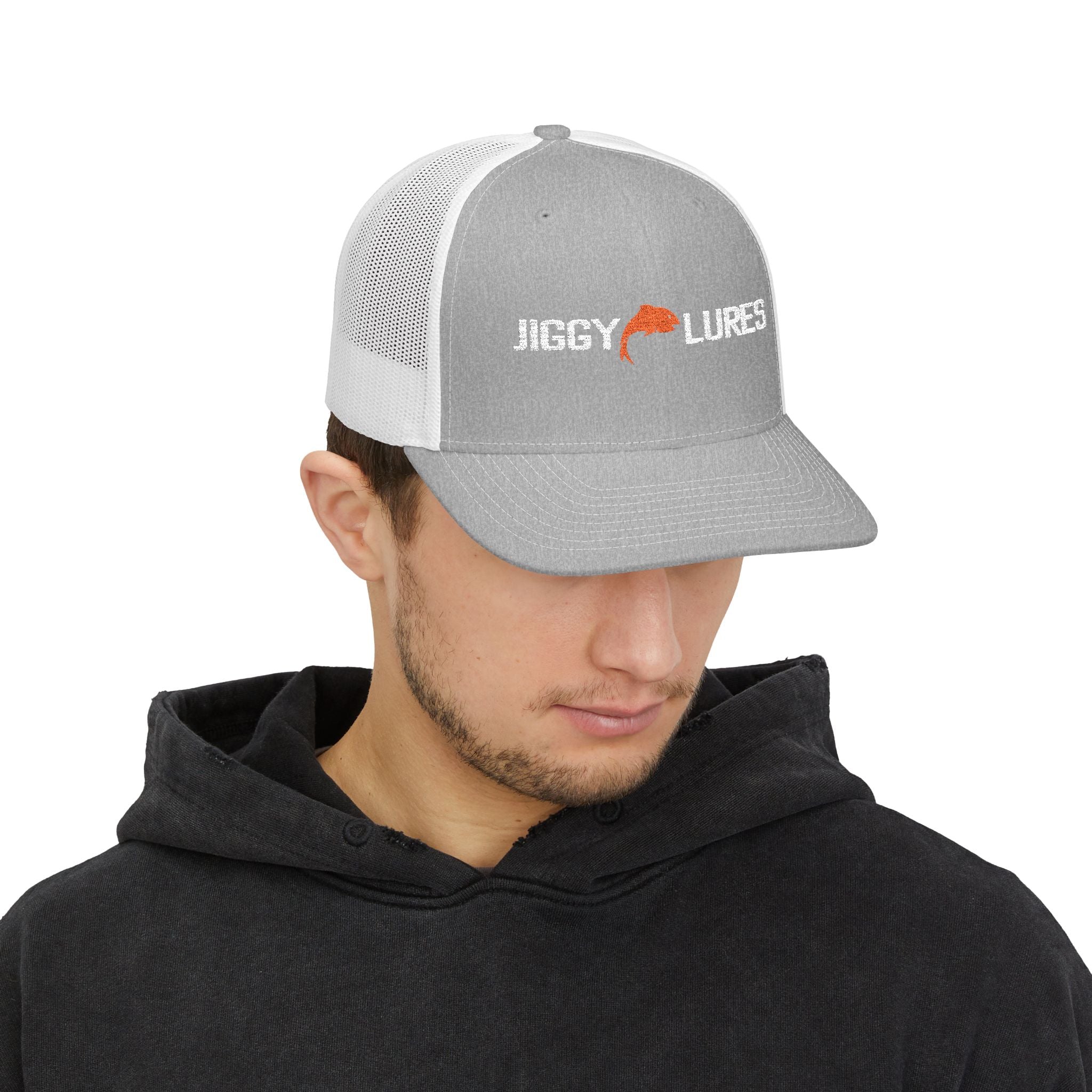 Jiggy Lures Full-Logo Trucker Hat