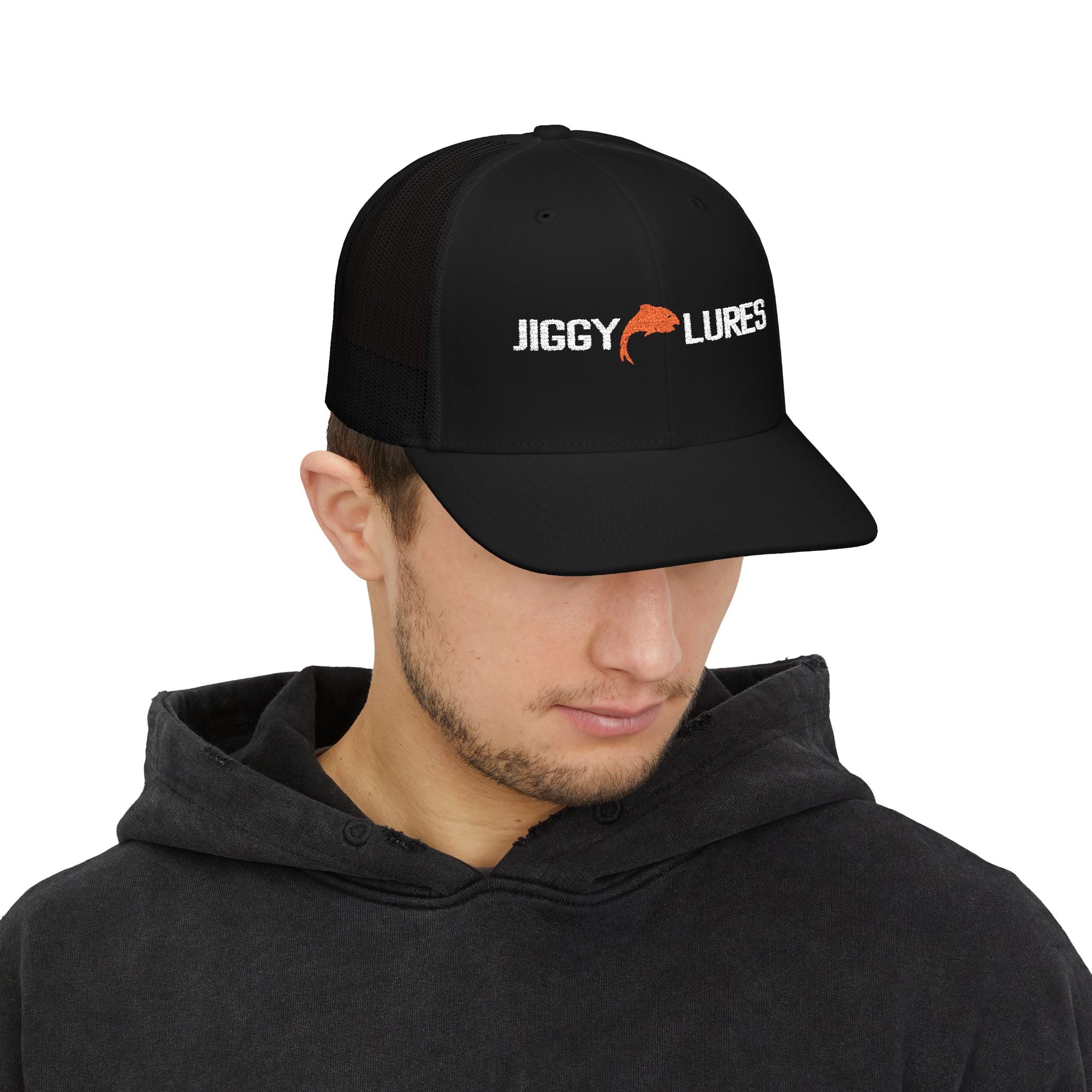 Jiggy Lures Full-Logo Trucker Hat