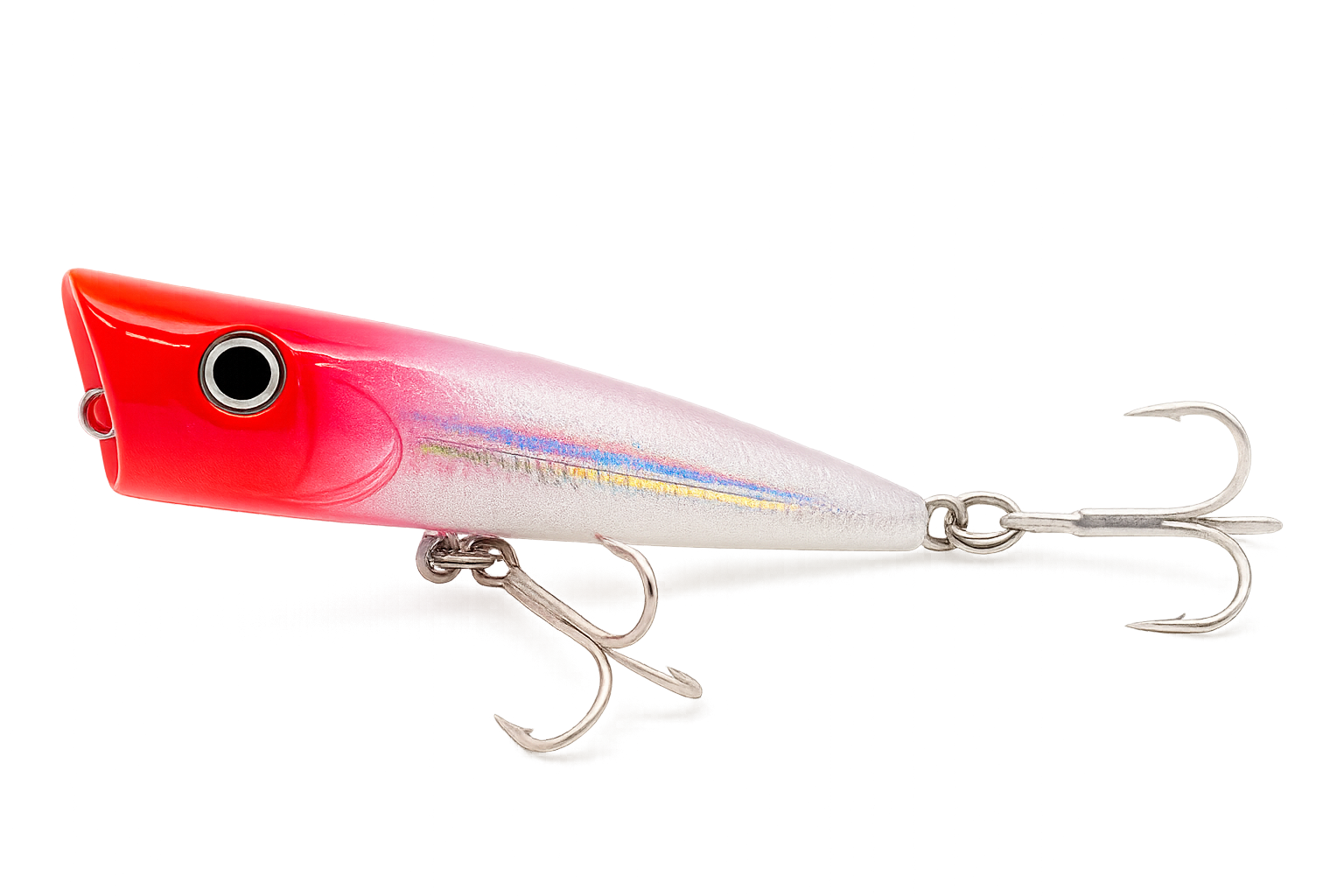 Jiggy Rocket Pop - Topwater Popper Lure for Bass and Pike with Concave Mouth and Explosive Action