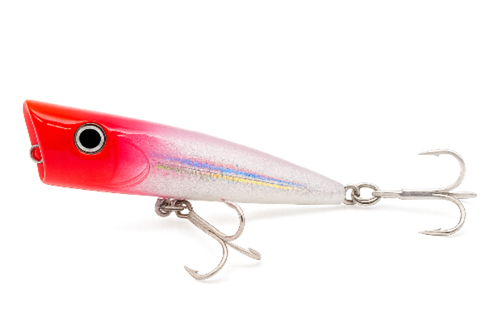 Jiggy Rocket Pop - Topwater Popper Lure for Bass and Pike with Concave Mouth and Explosive Action