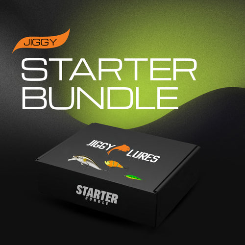 Jiggy Starter Bundle packaging with Jiggy logo and product names on a dark background