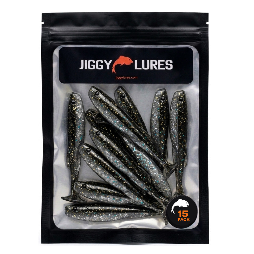 Jiggy Paddle Tail (15 Pack)