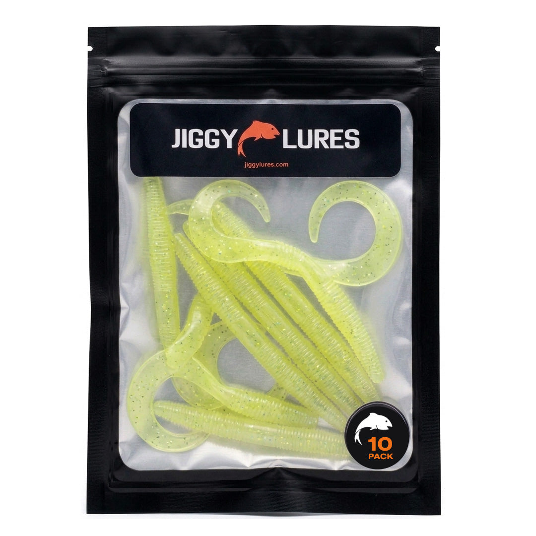 Jiggy Snap Tail Light Yellow (10 Pack)